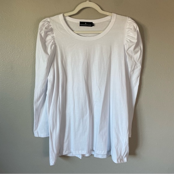 Tuckernuck Pomander Place White Vesty Longsleeve Crewneck - Picture 6 of 10